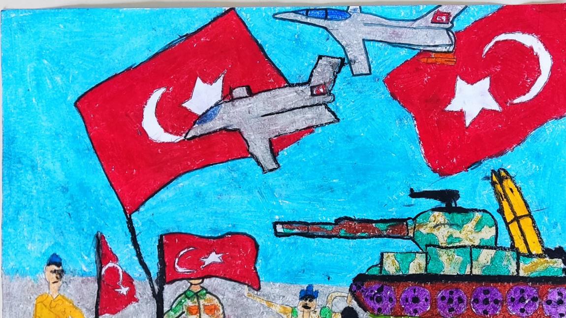 18 Mart Şehitleri Anma Günü Çanakkale Deniz Zaferi Resim Yarışması